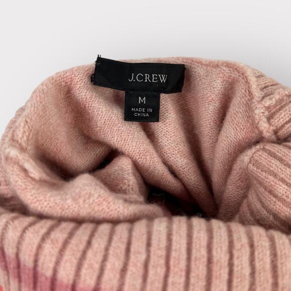 J.Crew Striped Turtleneck Sweater in Supersoft Yarn Size Medium - Picture 3 of 7